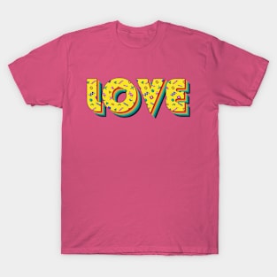 Love 90s Pattern T-Shirt